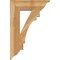 Ekena Millwork Merced Traditional Rough Sawn Bracket, Western Red Cedar, 6"W x 24"D x 36"H BKT06X24X36MRC01RWR - alternate 3